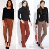 Brown trousers: what to wear with them, classic in office and street looks. What color is the blouse for brown trousers?