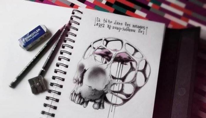 What to draw in a notebook with a pencil